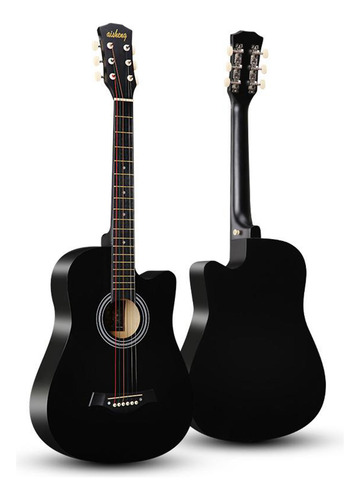 Guitarra Folk Para Adultos, Guitarra Acústica Folk Completa,