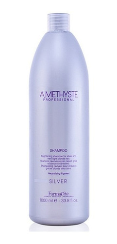 Shampoo Matizador Silver X1000ml Amethyste Farmavita Violeta