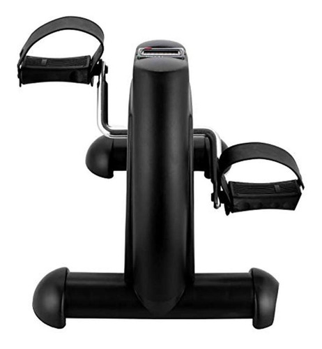 Mini Bicicleta Preta Com Monitor Wct Fitness