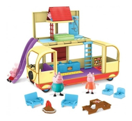 Peppa Pig Playset Van Para Acampar