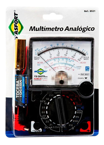 Multimetro Analogico Brasfort Profissional  8521