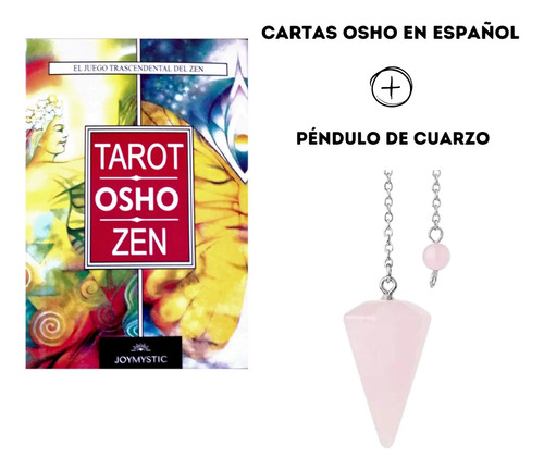 Cartas Osho Zen En Español + Péndulo De Cuarzo