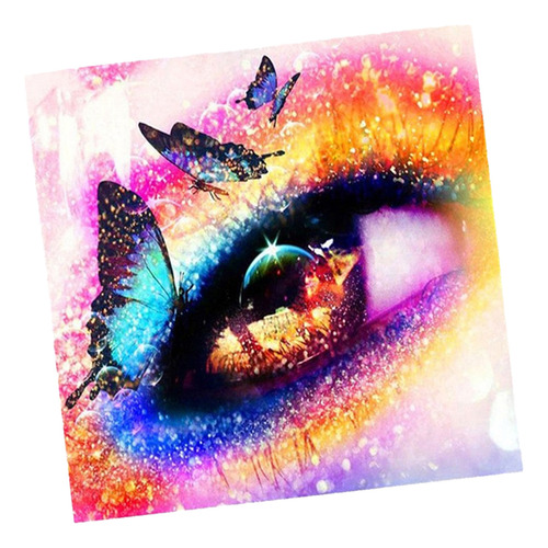 Diy Pintura Rhinestone Ojo Pintura Kits Para La Una