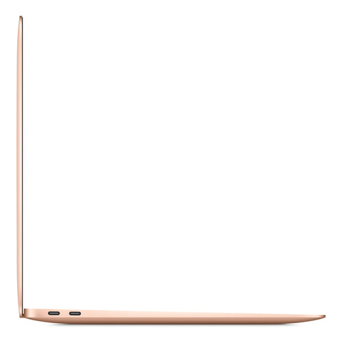 Imagen 2 de 5 de MacBook Air M1 2020 oro 13.3", Apple M1 8GB de RAM 256GB SSD, Apple M1 8-Core GPU 2560x1600px macOS