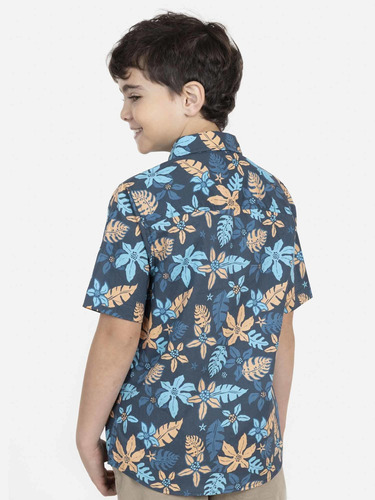 Camisa Inner Jungle Niño Multicolor Maui And Sons