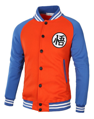 Chaqueta De Béisbol Dragon Ball Goku Sweater [u]