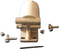 Base Filtro Combustible Trampa Agua Motor 6 Cilindros Diesel