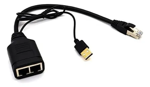 Divisor Ethernet Rj45, Awaduo 1 A 2 Conector Extensor Ethern