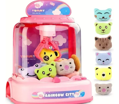 Máquina Saca Peluches Y Sorpresas Mini Sorpresas En Casa