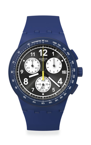 Reloj Swatch Nothing Basic About Blue Susn418