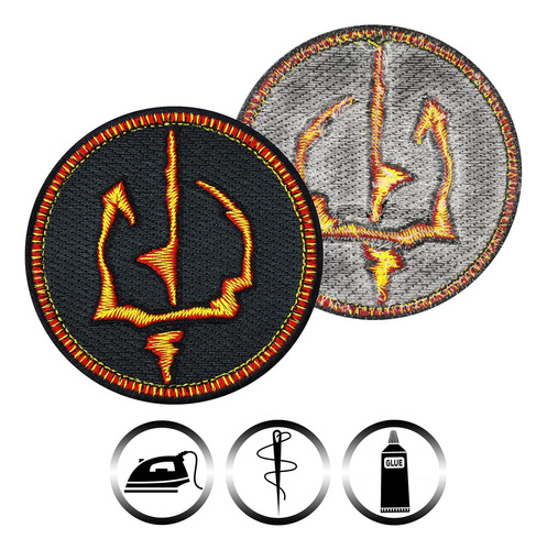 Parche Coser O Planchar Anillos De Fuerza De Saurons, C...