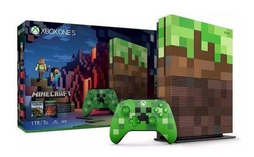 Xbox One S Edición Minecraft (Reacondicionado)