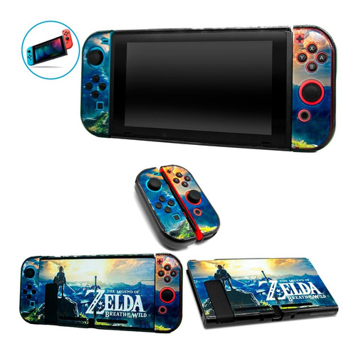 Imagen 1 de 8 de Case Protector Para Nintendo Switch Slim Legend Of Zelda