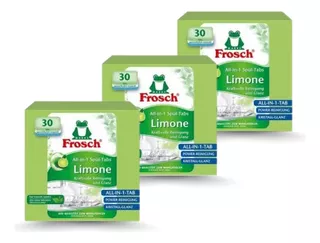 Detergente Pastillas Lavavajillas Frosch Pack X 90uni