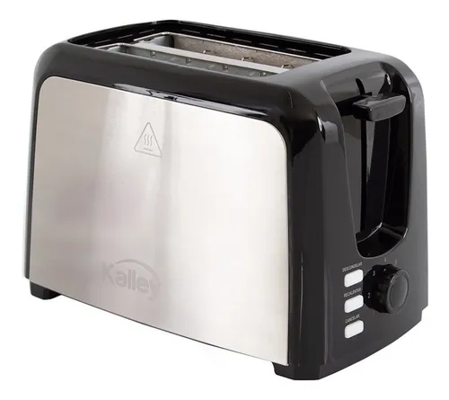comprar Tostadora De Pan Kalley Negra 2 Años De Garantia