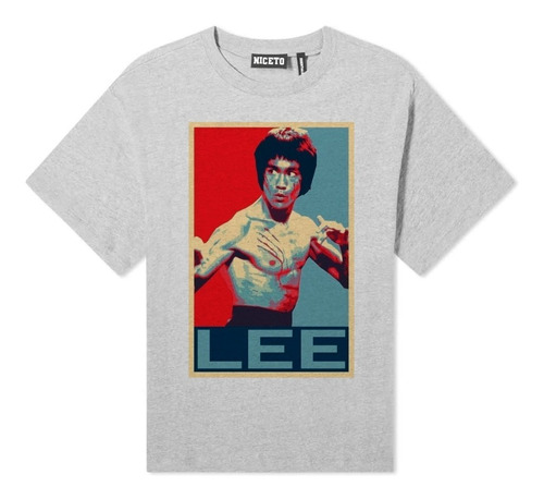 Bruce Lee Remera Tipo Poster Vintage Nuevo Modelo