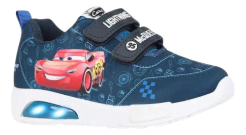 Zapatillas Luz Led Niño Cars Rayo Mc Queen Footy Disney® 