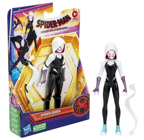 Figura Mujer Spiderman Ghost Spider Gwen Marvel Spiderverse