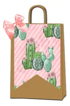 Comprar Kit Imprimible Candybar Cactus Suculentas 100% Editable