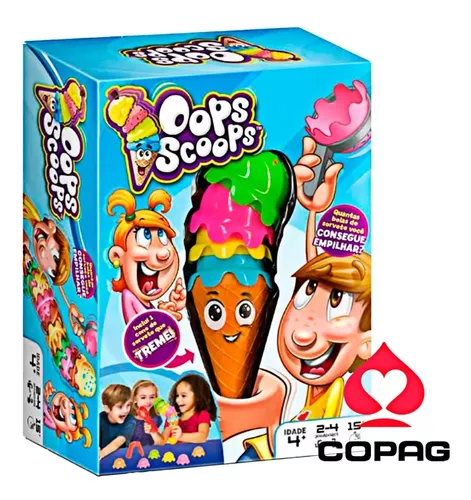 Jogo De Equilibrio Oops Scoops Copag Sorvete Que Treme Copag