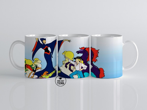 Caneca Cavalo De Fogo Desenho Animado Nostalgia Presente