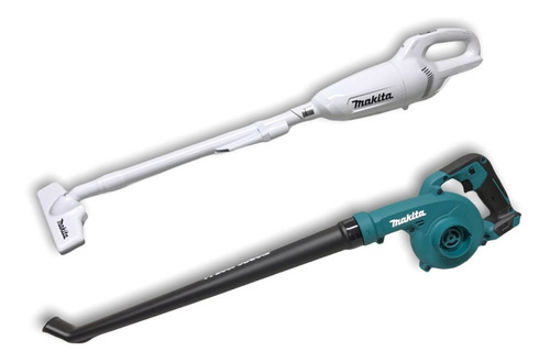 Kit Makita Soplador Ub101d +aspiradora Cl108fdzw Inalámbrica