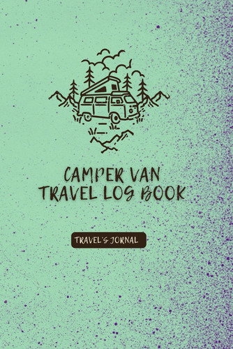 Libro:  Camper Van Travel Log Book: Travels Jornal