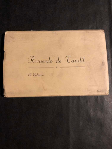 Antigua Postal Souvenir Tandil. 53579