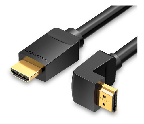 Cable Vention Hdmi Certificado codo 270° en L - Ultra HD 4k 60hz 1 Metro 18 Gbps HDR ARC - AAQBF