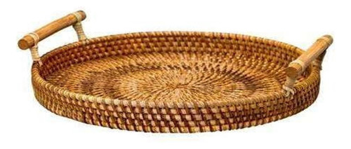 Cestas De Pan De Mimbre Para Servir 22 Cm