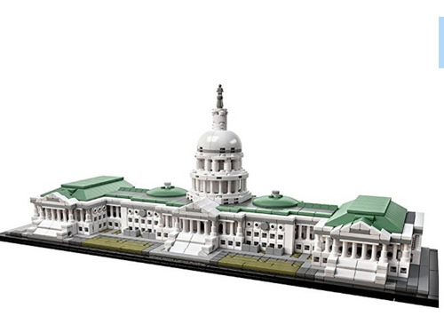 Juego Construcción Lego Architecture 21030 Capitolio Usa