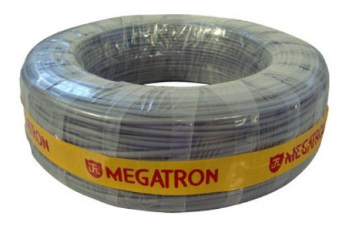 Imagem 2 de 3 de Cabo Cci Cm 50x3 Pares Cinza Megatron Com 100 Metros Cert.