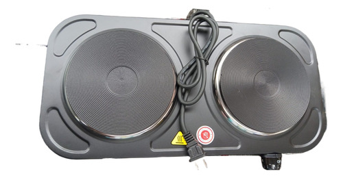 Parrilla Eléctrica Negra 2q Disco 2000w