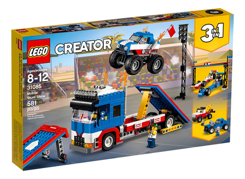 Lego Creator - Espectáculo de acrobacias móvil - 31085