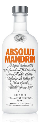 Vodka Absolut Mandarin 700 Ml