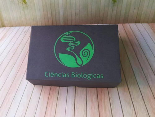 Imagem 2 de 4 de 10 Caixas P 6 Doces Lembrança Formatura Ciências Biológicas