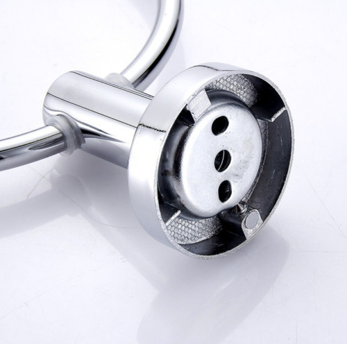 Imagen 8 de 10 de Porta Toalla Anillo Baño Hogar Acero Inoxidable Premium