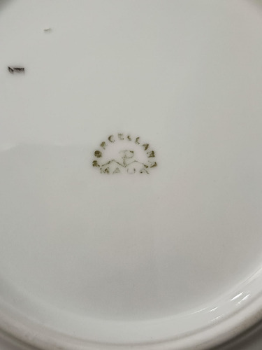 Conjunto Antigo Porcelana Mauá Folhado Ouro Café, Chá E Bolo (Usado)