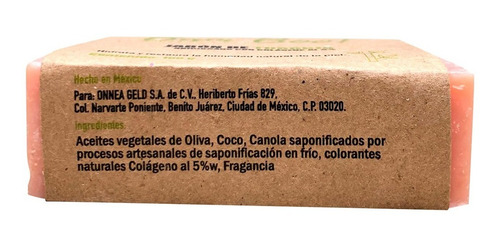 Imagen 4 de 5 de Jabón Toronja Con Colágeno 100 Gr Bam Boo! Lifestyle
