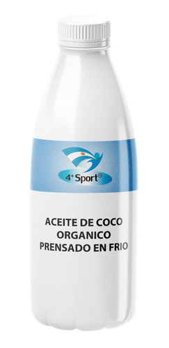 Aceite De Coco Prensado En Frío Org Non Gmo 500 Ml 4+