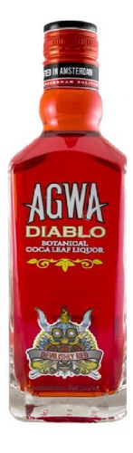 Licor Agwa Coca Leaf Botanical Agwa Diablo 500ml - Abv 20%