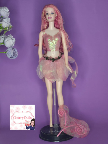 Barbie Fairytopia Sparkle Fairy Rosa B5736 Mattel