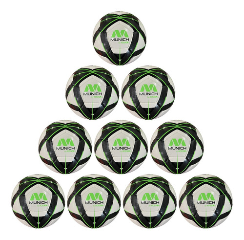 10 Pelotas Futbol Munich Elite N°5 Medio Pique Sgc Deportes