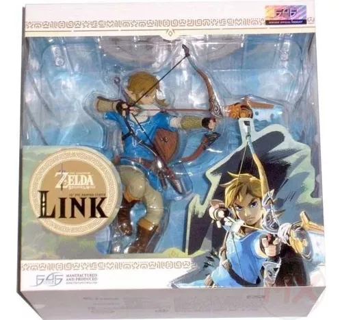 First 4 figures Link Tloz Breath of the Wild (24 cm altura) con funciones  led en su base y en su flechita Nueva y original $150.000 Hago…