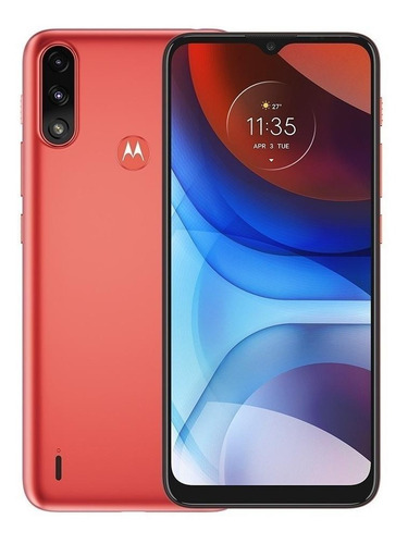 Imagen 6 de 7 de Moto E7i Power 32 GB naranja 2 GB RAM