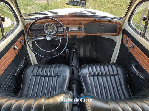Imagem 10 de 15 de Fusca 1500 1971 Original Com Placa Coleção - Ateliê Do Carro