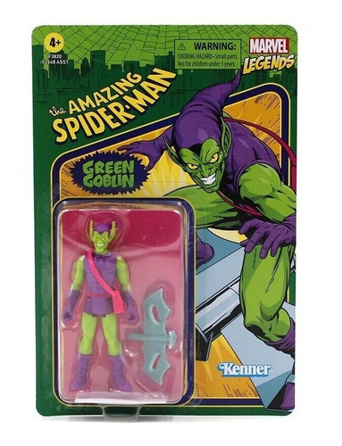 Marvel Legends Retro 3 3/4 Kenner Green Goblin Hasbro F3811