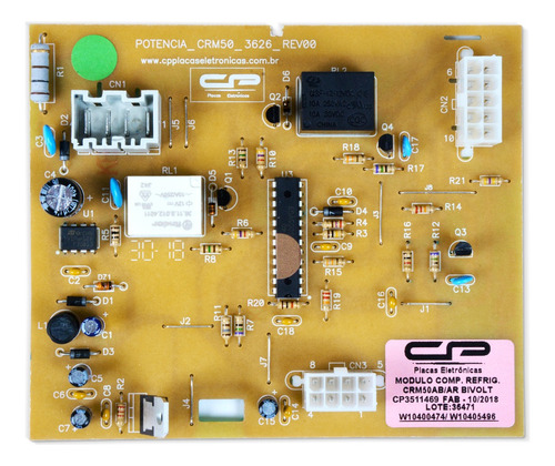 Módulo Compatível Refrigerador Consul Crm50ab  Crm50ar