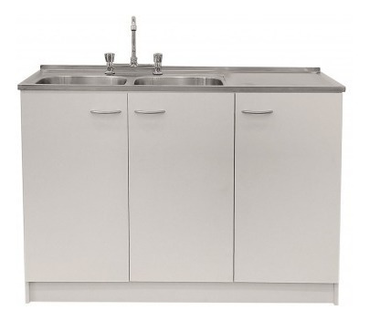 Lava Platos 120- Mueble + Llave + Cubierta Inox