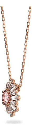 Collar Con Colgante De Swarovski Con Motivo De Sol De Crista